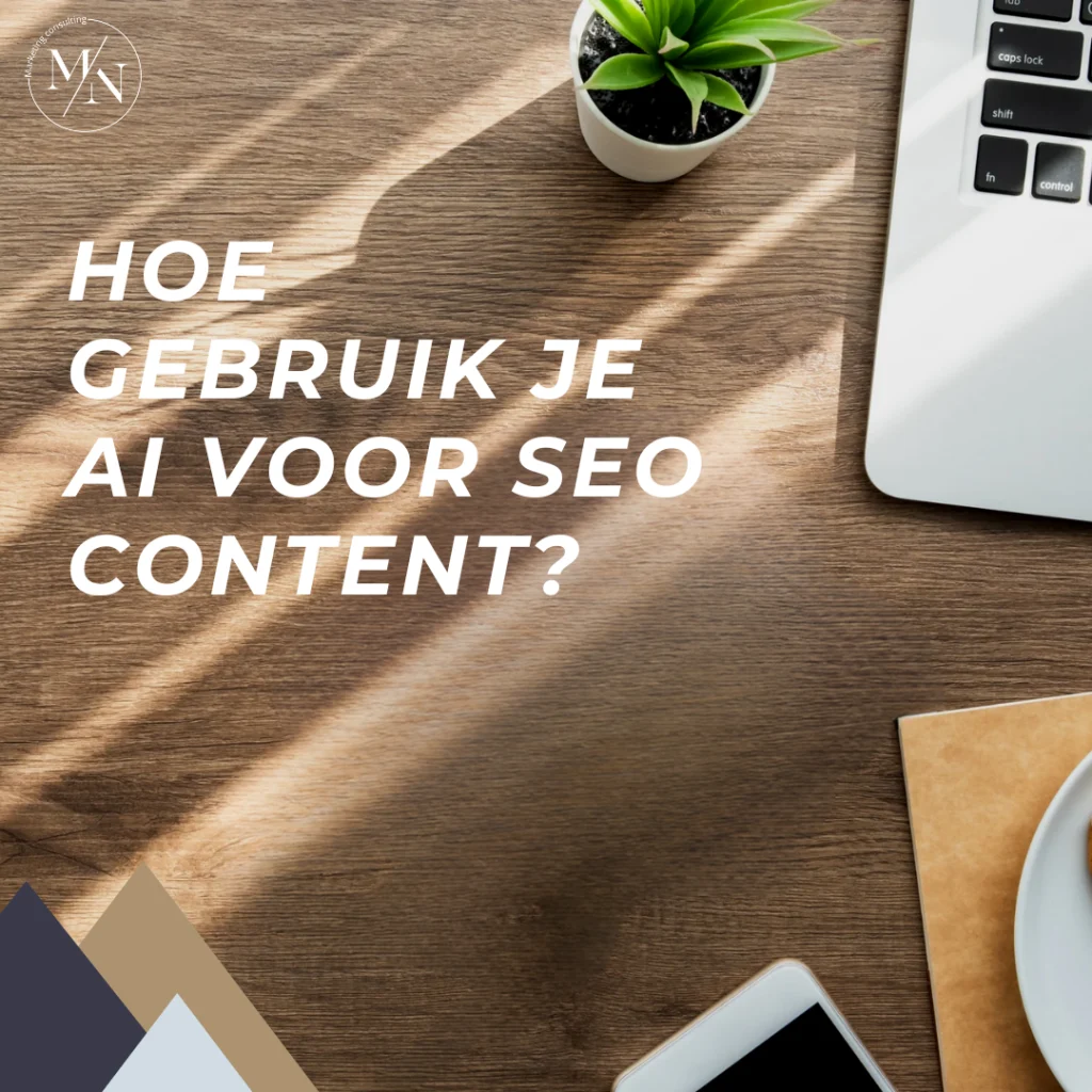 Hoe ai gebruiken voor SEO