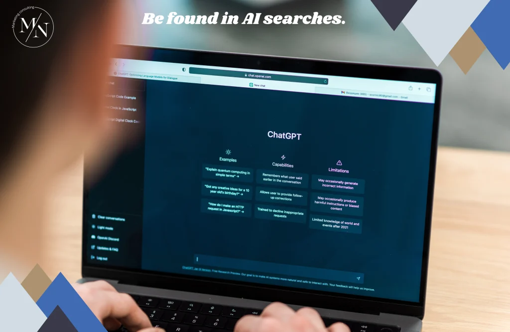 Getoond worden in AI searches